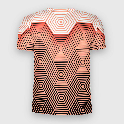 Мужская спорт-футболка Multi- faceted pattern / 3D-принт – фото 2