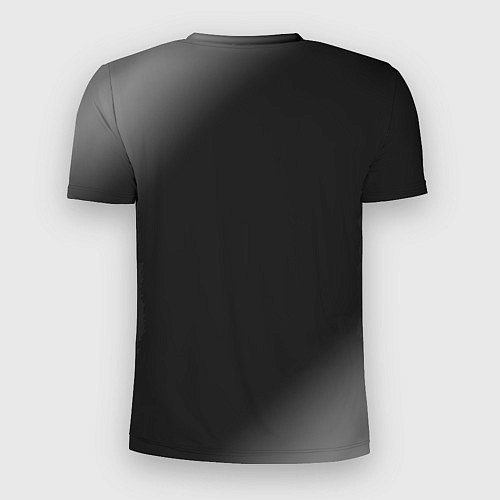 Мужская спорт-футболка Лучший воллейболист - 100% профи на тёмном фоне / 3D-принт – фото 2