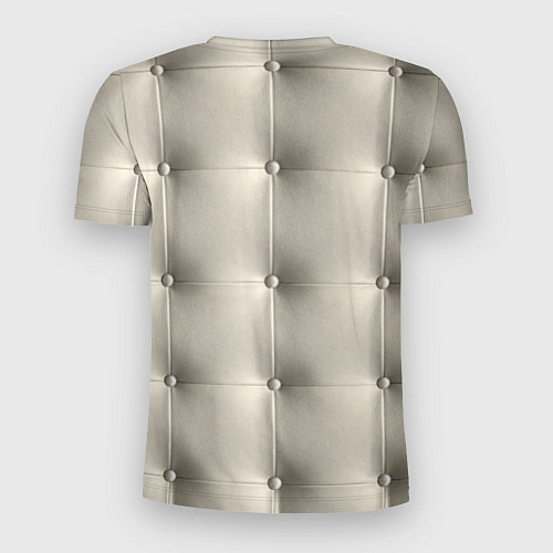 Мужская спорт-футболка Стёганая кожа - квадрат / 3D-принт – фото 2