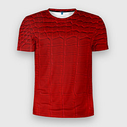 Футболка спортивная мужская Crocodile skin - texture - fashion, цвет: 3D-принт
