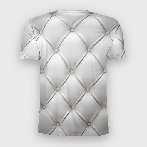 Мужская спорт-футболка Стёганая мебельная кожа - texture / 3D-принт – фото 2