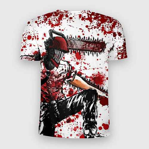 Мужская спорт-футболка Человек бензопила арт / 3D-принт – фото 2