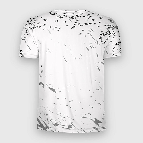 Мужская спорт-футболка Воинственная сова / 3D-принт – фото 2