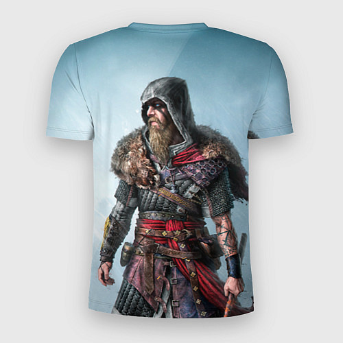 Мужская спорт-футболка Ассасин-викинг / 3D-принт – фото 2