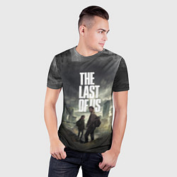 Футболка спортивная мужская TV series The last of us, цвет: 3D-принт — фото 2