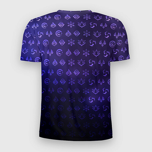 Мужская спорт-футболка Кандакия элементали / 3D-принт – фото 2