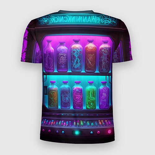 Мужская спорт-футболка Волшебный бар / 3D-принт – фото 2