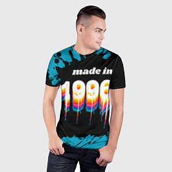 Футболка спортивная мужская Made in 1996: liquid art, цвет: 3D-принт — фото 2