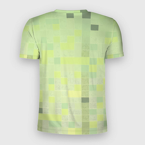 Мужская спорт-футболка Милашка криппер на кубическом фоне / 3D-принт – фото 2