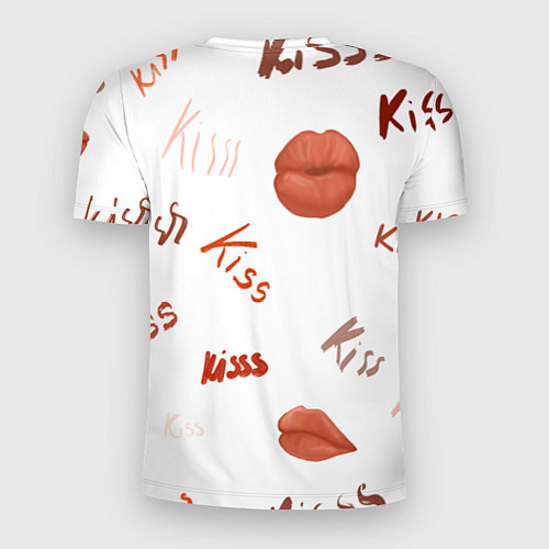 Мужская спорт-футболка Поцелуйчики / 3D-принт – фото 2