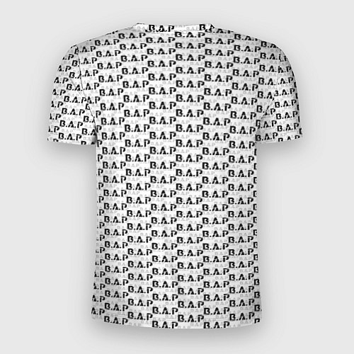 Мужская спорт-футболка B A P pattern logo / 3D-принт – фото 2