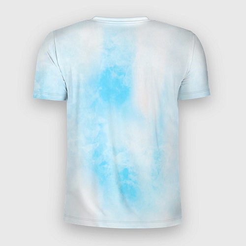 Мужская спорт-футболка Милый пингвин - папочка / 3D-принт – фото 2