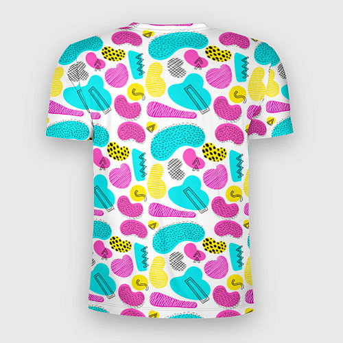 Мужская спорт-футболка Geometric pattern / 3D-принт – фото 2