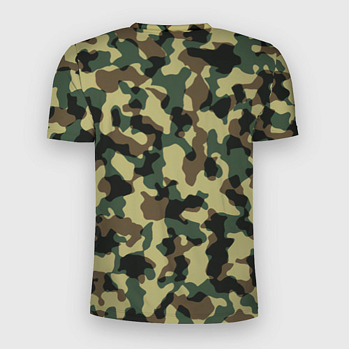 Мужская спорт-футболка Военный камуфляж / 3D-принт – фото 2