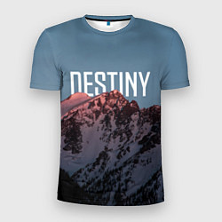 Мужская спорт-футболка Горы судьба