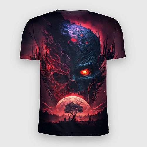 Мужская спорт-футболка Планета демонов / 3D-принт – фото 2