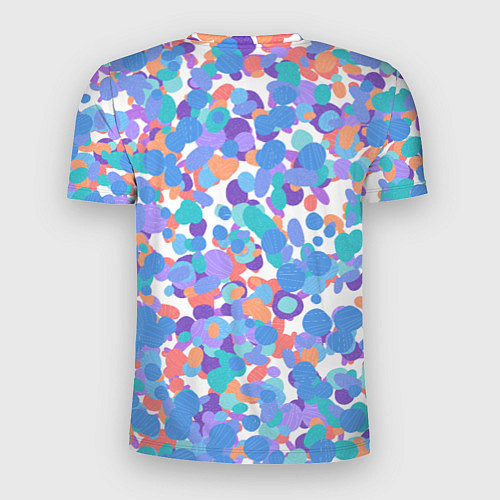 Мужская спорт-футболка Морская галька / 3D-принт – фото 2