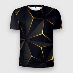 Мужская спорт-футболка Hexagon Line Smart