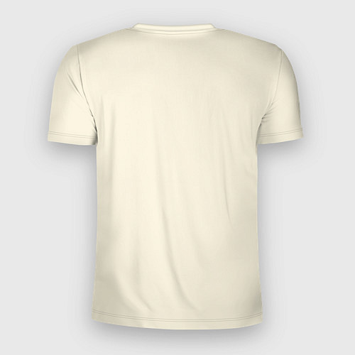 Мужская спорт-футболка Милый енот в акварельном стиле / 3D-принт – фото 2