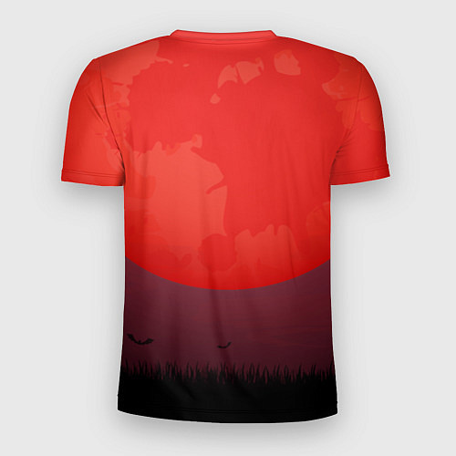 Мужская спорт-футболка Король и шут красная луна / 3D-принт – фото 2