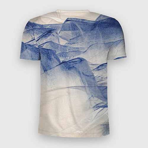 Мужская спорт-футболка Горы скалы в тумане / 3D-принт – фото 2