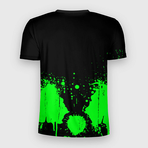 Мужская спорт-футболка Stalker clear sky radiation / 3D-принт – фото 2