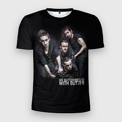 Футболка спортивная мужская We Butter the Bread With Butter band, цвет: 3D-принт