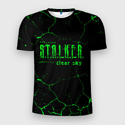 Мужская спорт-футболка Stalker radiation art