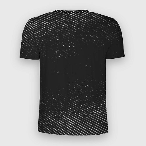 Мужская спорт-футболка Death Stranding с потертостями на темном фоне / 3D-принт – фото 2