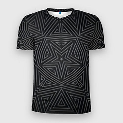 Мужская спорт-футболка Геометрическая звезда