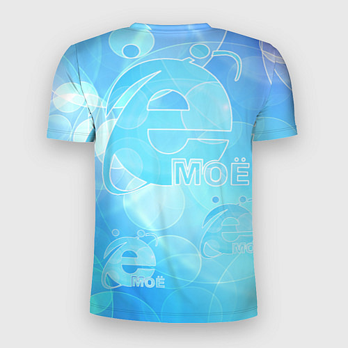 Мужская спорт-футболка Ё-Моё интернет эксплорер / 3D-принт – фото 2