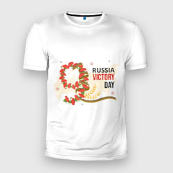 Мужская спорт-футболка 9 мая - russia victory day