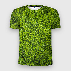 Футболка спортивная мужская Зеленая травка, цвет: 3D-принт