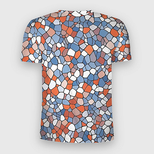 Мужская спорт-футболка Красочная мозаика / 3D-принт – фото 2