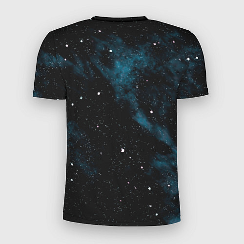 Мужская спорт-футболка Мрачная галактика / 3D-принт – фото 2