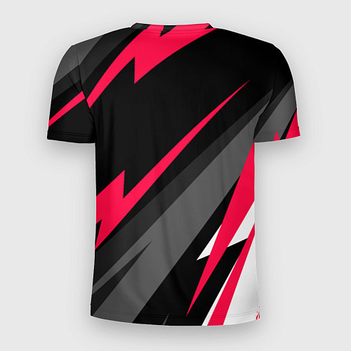 Мужская спорт-футболка Citroen fast lines / 3D-принт – фото 2