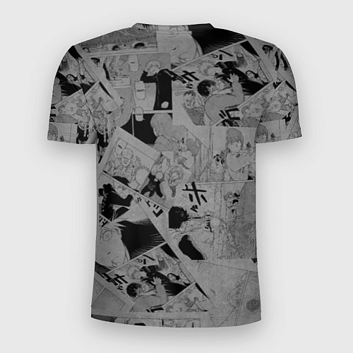 Мужская спорт-футболка Великая небесная стена - Мару и Кируко / 3D-принт – фото 2