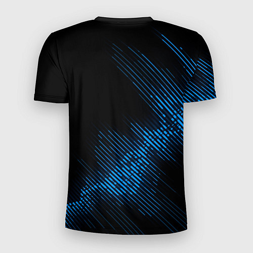 Мужская спорт-футболка Skillet звуковая волна / 3D-принт – фото 2