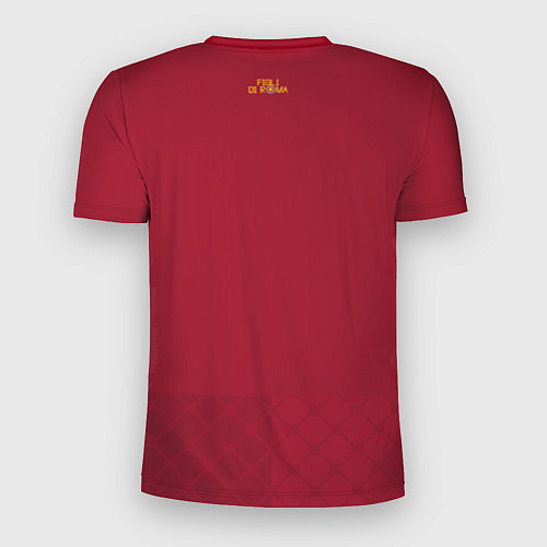 Мужская спорт-футболка AS Roma форма 2223 домашняя / 3D-принт – фото 2