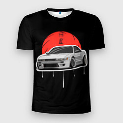 Мужская спорт-футболка Nissan Silvia S14 - Japan style