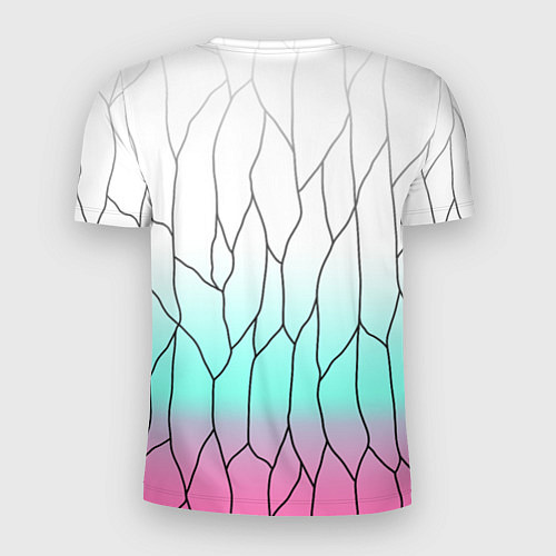 Мужская спорт-футболка Стикер - шинобу кочо / 3D-принт – фото 2