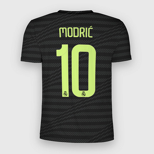 Мужская спорт-футболка Лука Модрич Реал Мадрид форма 2223 третья / 3D-принт – фото 2