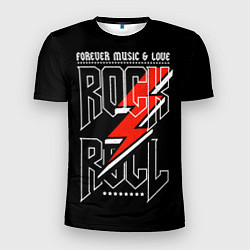 Мужская спорт-футболка Rock and Roll Forever