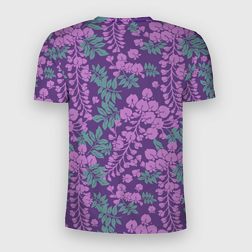 Мужская спорт-футболка Сиреневый рай / 3D-принт – фото 2