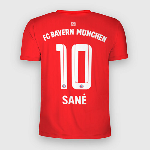 Мужская спорт-футболка Лерой Сане Бавария Мюнхен форма 2223 домашняя / 3D-принт – фото 2