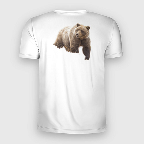 Мужская спорт-футболка Grizzly / 3D-принт – фото 2