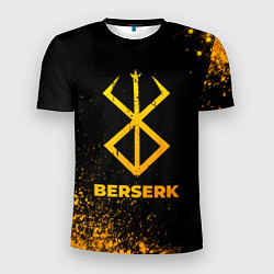 Футболка спортивная мужская Berserk - gold gradient, цвет: 3D-принт