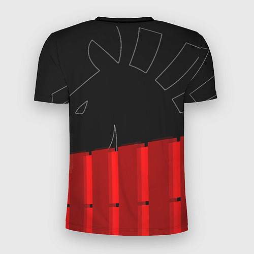 Мужская спорт-футболка Форма Team Liquid red / 3D-принт – фото 2