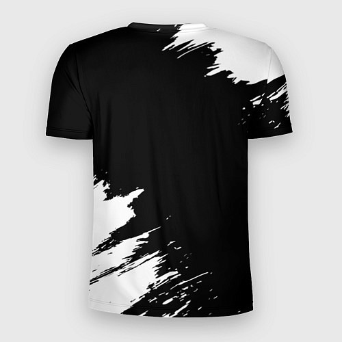 Мужская спорт-футболка In Flames и рок символ на темном фоне / 3D-принт – фото 2