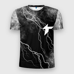 Мужская спорт-футболка Thunder awaken молнии